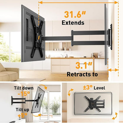 Perlegear Long Arm TV Wall Mount - Image 5