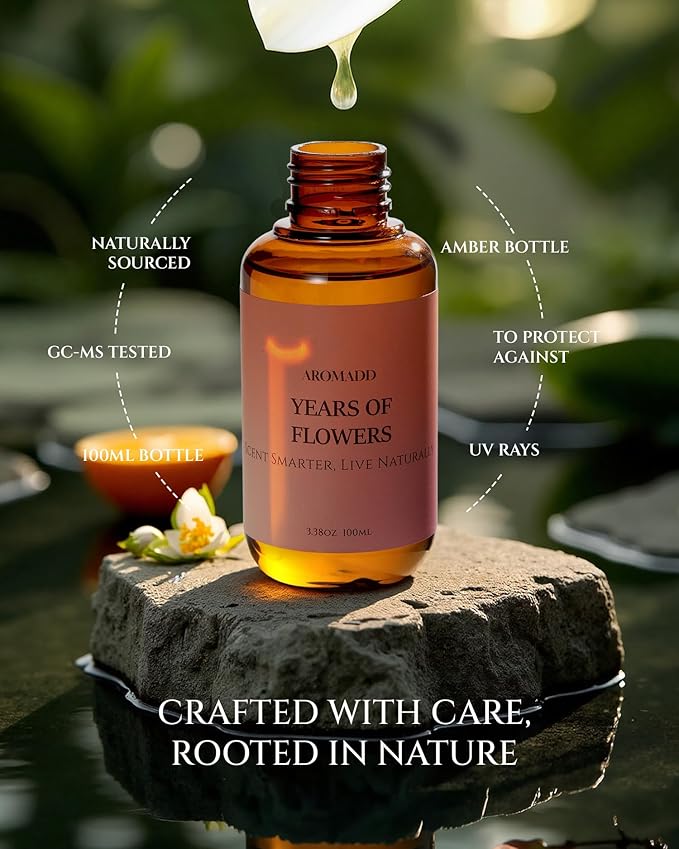 Aromadd Years of Flowers Diffuser Oil Inspired by Luxury Hotel Scent, Essential - Image 4