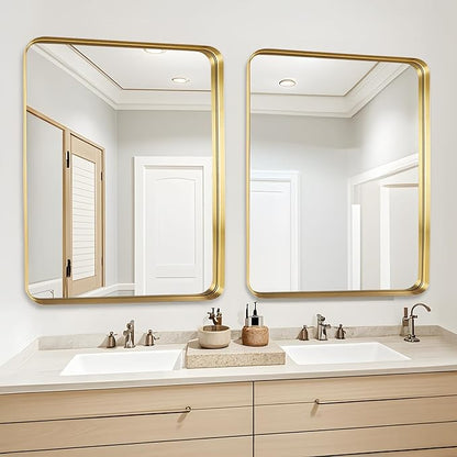 Fabuday Gold Bathroom Mirror - Image 4