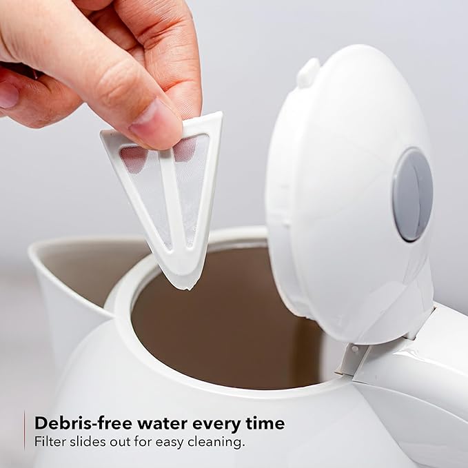 OVENTE Electric Kettle, 1.7L Fast Boiling Water Heater - Image 4