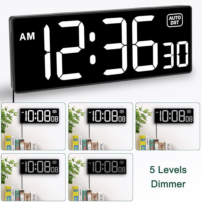Soobest LED Digital Wall Clock - Image 4