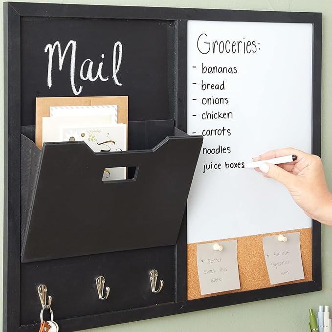 Juvale White Board Message Command Center & Wall Organizer - Image 3