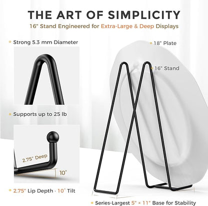 TR-LIFE 16 Inch Heavy Duty Plate Stand - Image 2