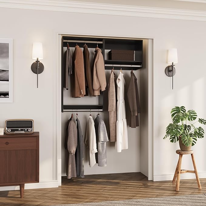 ROOMTEC Modular Closet System, Wooden Tower - Image 7