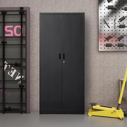 Metal Garage Storage Cabinets, 71” Tall Metal File Cabinet - Image 9