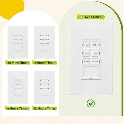 TG 1-Hour Countdown Timer Switch, - Image 6