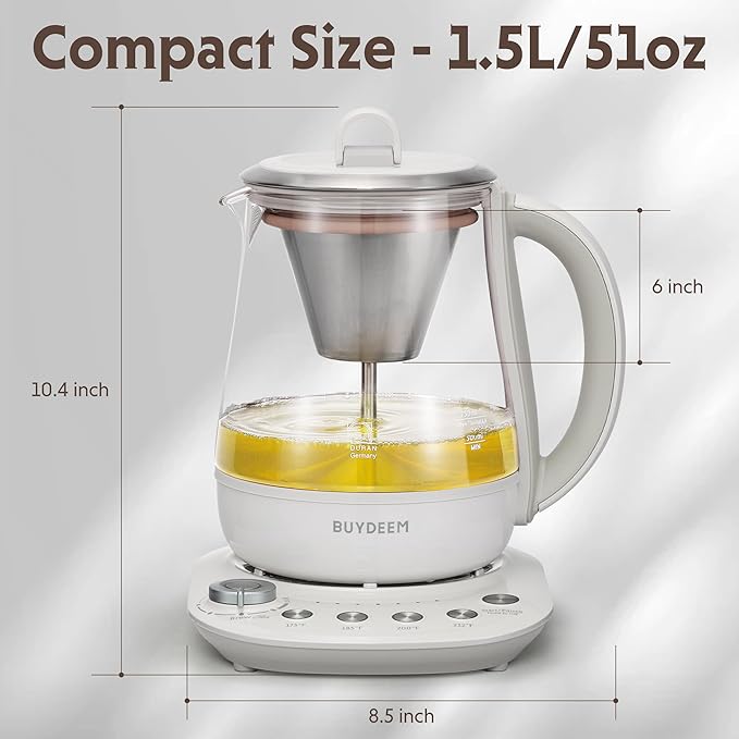 BUYDEEM K156 Tea Maker, Electric Kettle - Image 7