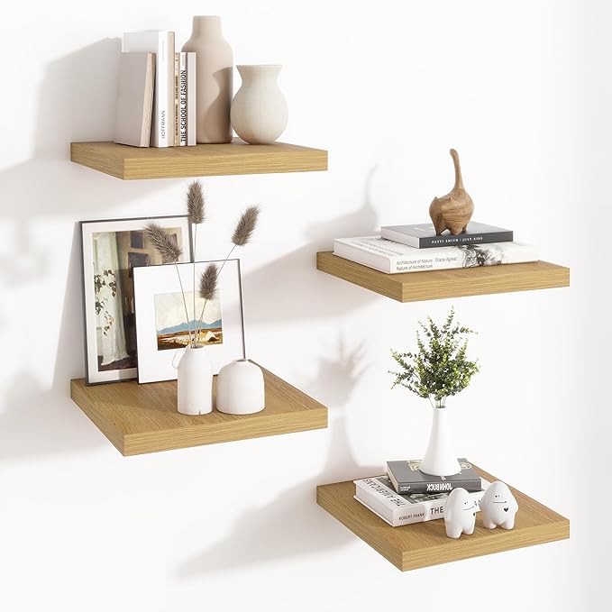 Fun Memories Square Floating Shelves by FunMemories