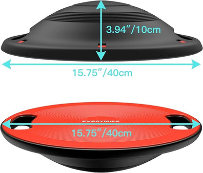 EVERYMILE Wobble Balance Board, Exercise Balance Stability Trainer Portable - Image 5