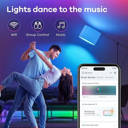 Linkind Matter Smart Light Bulb, Smart Bulbs Work - Image 4
