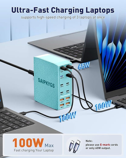 SAIPKYGS Charging Station, 12-Port USB C Charger Block - Image 3