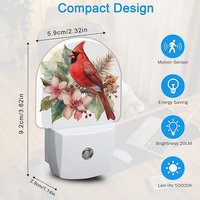 YESPOAK Night Light, Energy Efficient Decor Desk Lamp Gifts - Image 2