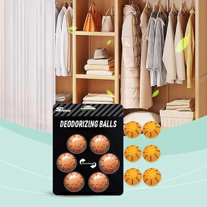 Shoe Deodorizer Odor Eliminator Ball -Sneaker Deodorizers balls Car Air - Image 2