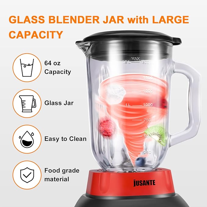 Blender, Countertop Blender for Smoothies - Image 6