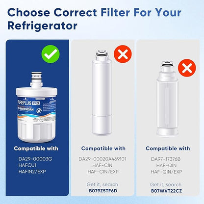 PUREPLUS PRO NSF/ANSI 53&42 Certified Refrigerator Water Filter Replacement - Image 2