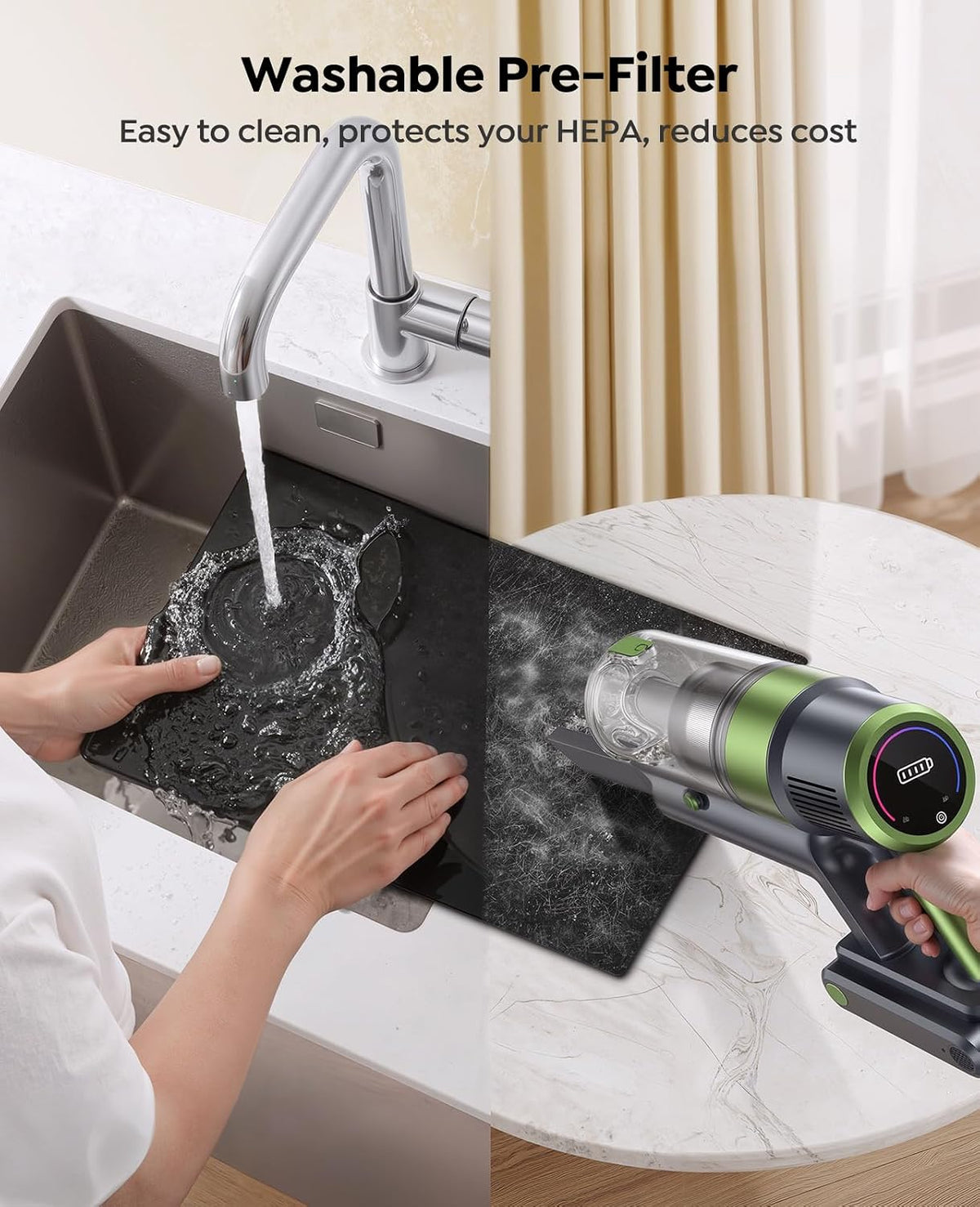 air purifier for home bedroom large room up, side view