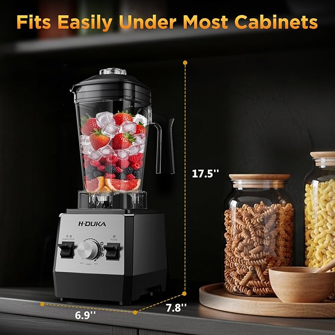 Smoothie Blender, 1400 Watt Powerful Countertop Blenders - Image 4