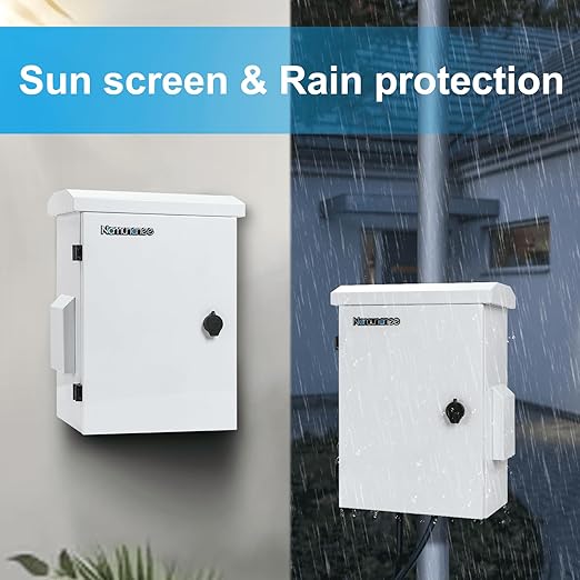 Outdoor Electrical Box, Cold-Rolled Steel Plate, Aluminum Alloy Back Beam - Image 5