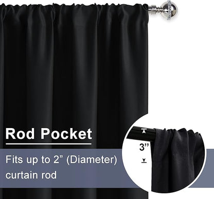 JIUZHEN Halloween Blackout Curtains - Image 6