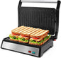 Aigostar Panini Press, 1200W Sandwich Maker and Electric Indoor Grill by Aigostar