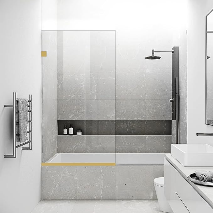 Bathroom Shower Glass Door 30 * 62" - Image 7