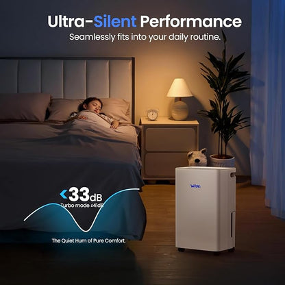 Dehumidifier for Basements, 2000 Sq. Ft., 30 Pints, Max 50 Pints 1.6L Tank - Image 4