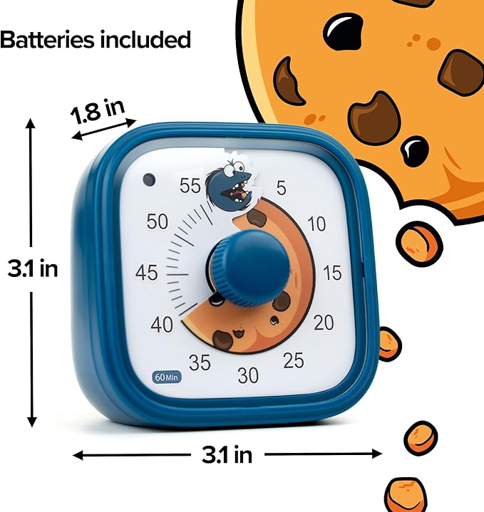 Visual Timer for Kids – Cookie Monster Clock - Image 8