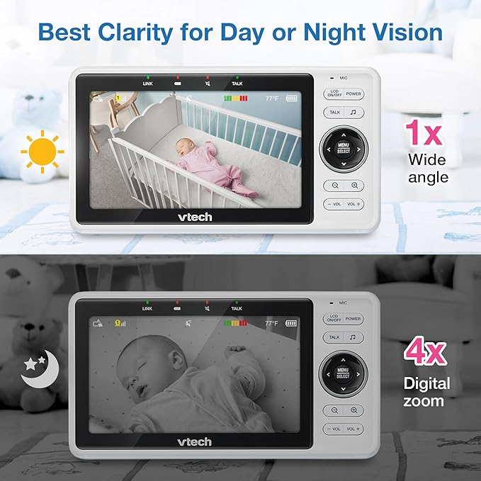 VTech VM901 Smart WiFi Baby Monitor - Image 6