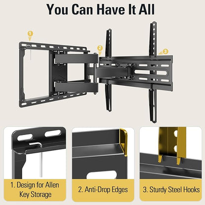 Mounting Dream TV Wall Mount for 32-65 Inch Television, Mount - Image 9