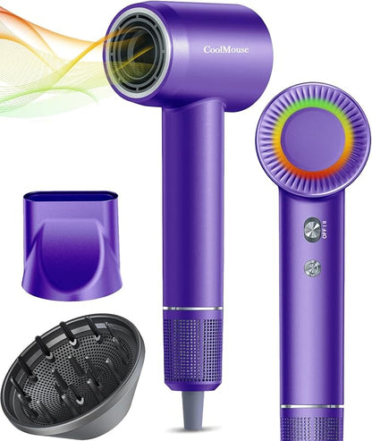 High-Speed Ionic Hair Dryer: 150000 RPM Brushless Motor 500 Millions Negative by Unknown