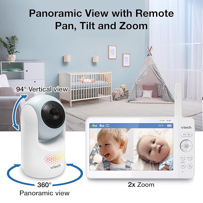VTech 2-Cameras Video Baby Monitor - Image 4