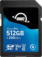 OWC Atlas Pro 512GB SDXC UHS-II V60 Media Card by OWC