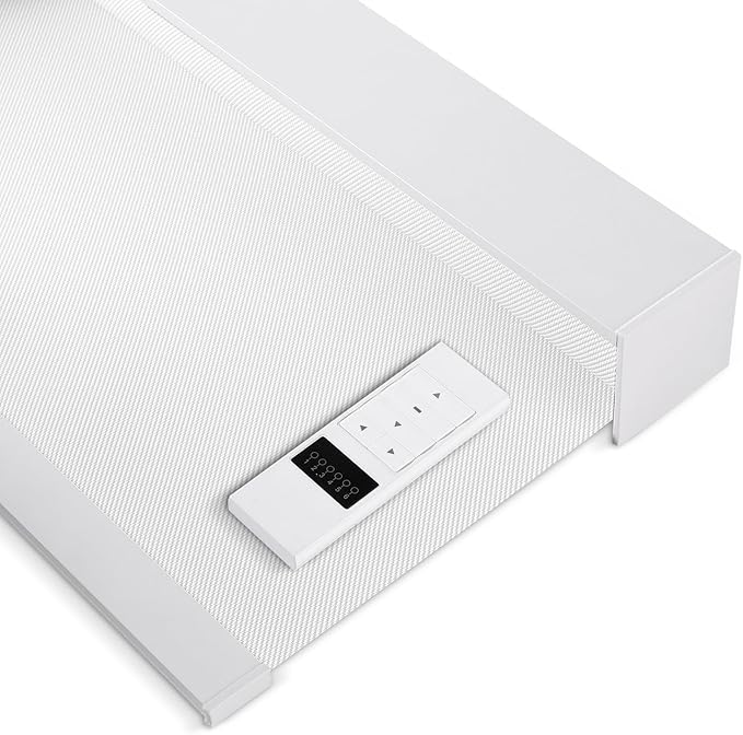 Tipiace Motorized Blinds with Remote Window Roller Shade Wireless Rechargeable by Tipiace