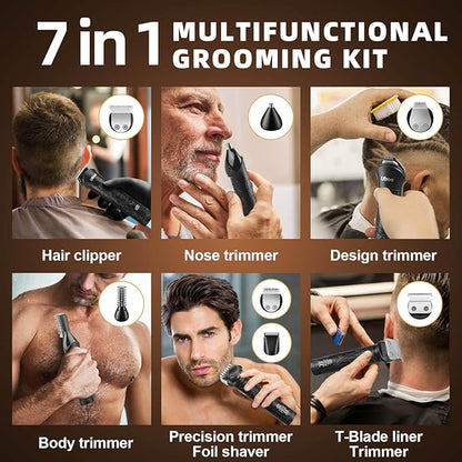 Ufree Beard Trimmer for Men, Electric Razor Shavers, Cordless Hair Clippers - Image 3