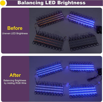 POWLAB 120Ft SMD5050 RGB storefront led lights - Image 5