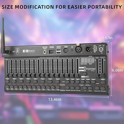 Ygybeyond Wireless DMX 384Controller, 384-channel, Controller, Dmx-384 - Image 4