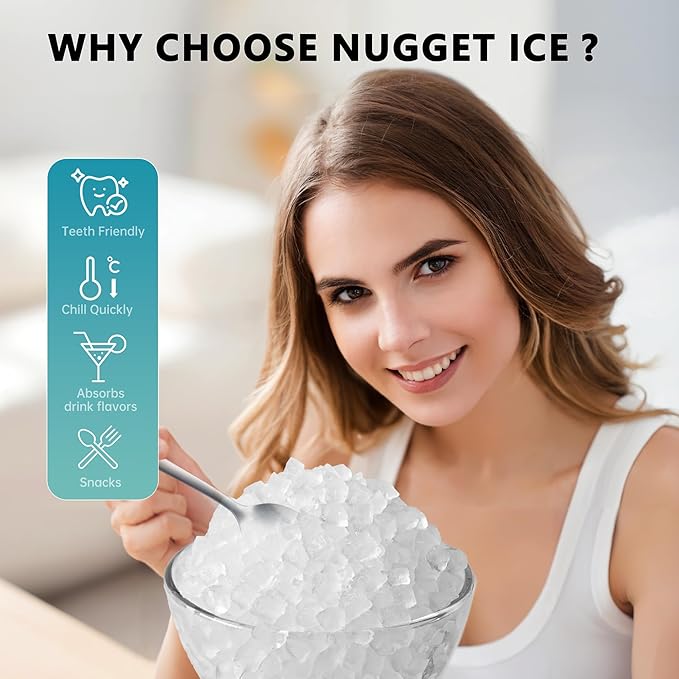 EUHOMY Nugget Ice Maker Countertop - Image 4