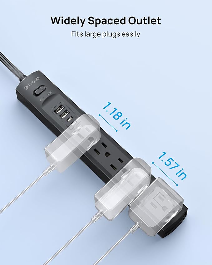 TROND Surge Protector Power Strip - Image 7