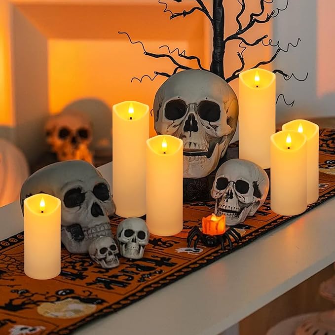 24 Pack Christmas Decoration Flickering Flameless Candles, Battery Operated - Image 7