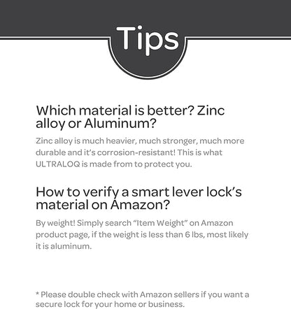 ULTRALOQ Latch 5 Built-in WiFi Smart Lock - Image 7