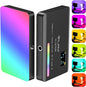 VIJIM VL120 RGB Video Light, Portable LED Camera Light Panel 0-360 Full Color by PICTRON