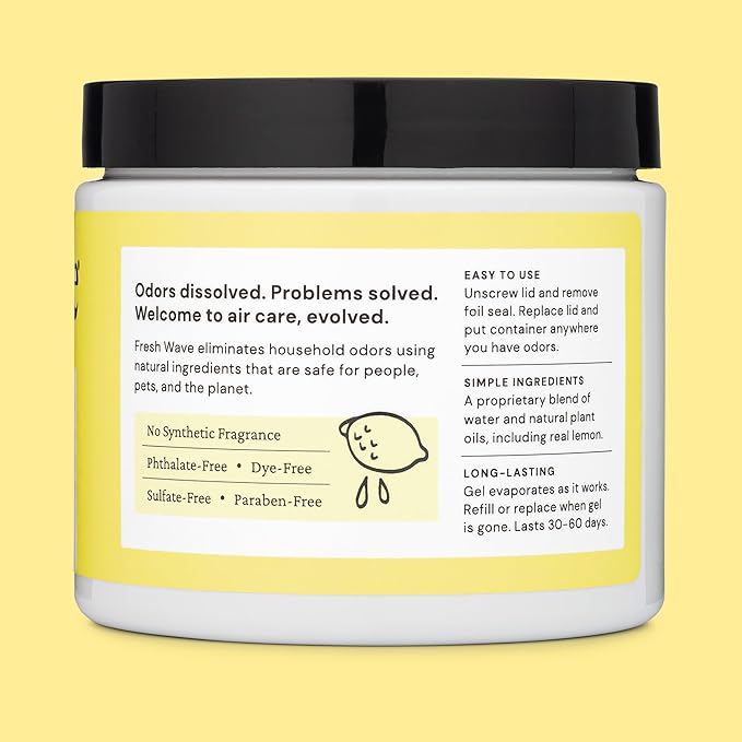 Fresh Wave Lemon Odor Removing Gel, 15 oz. | Odor Absorbers - Image 7