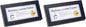 [3.5x8.5bk Professional Black Business License Certificate Frame, Holds 3.5 by 8.5 inch Media, Self-Standing with Wall Hanger (Pack of 2)
