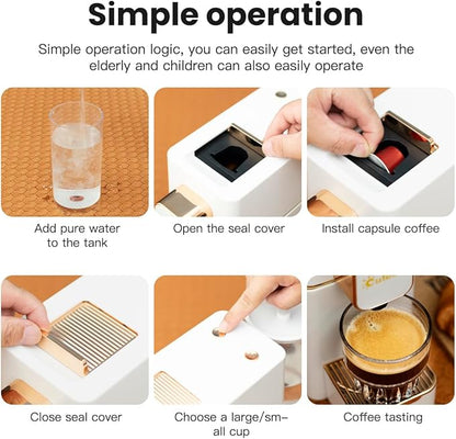 Espresso Machine for Coffee Capsules Compatible - Image 6