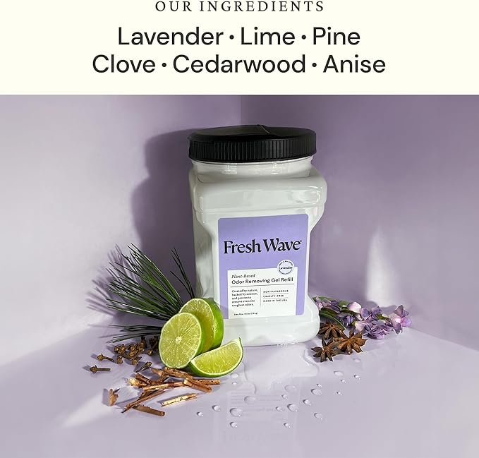 Fresh Wave Lavender Odor Removing Gel Refill, 63 oz. - Image 2