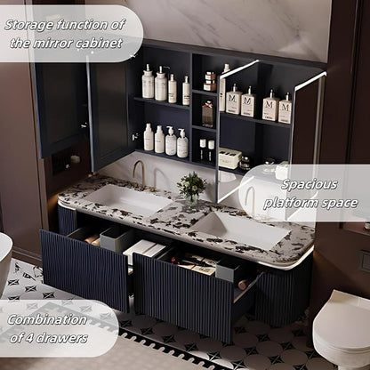 Bathroom Vanity with Double Sinks - Image 6