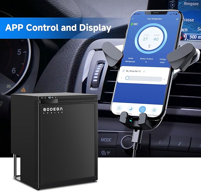 BODEGA BODEGACOOLER 12 Volt Refrigerator, RV Refrigerator APP Control, 65L RV - Image 3