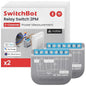 SwitchBot Smart Relay Switch 2PM, Power Metering, Dual Light Control, Built-in by SwitchBot