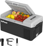 Setpower FC15 Portable 12v Refrigerator, -4℉-68℉ Fast Cooling Car Refrigerator by SetPower
