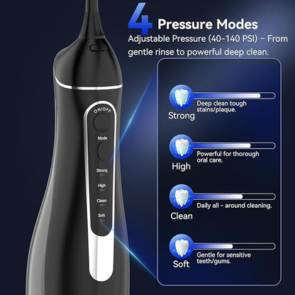 Water flossers for Teeth Pick, Portable Oral Irrigator Dental - Image 2